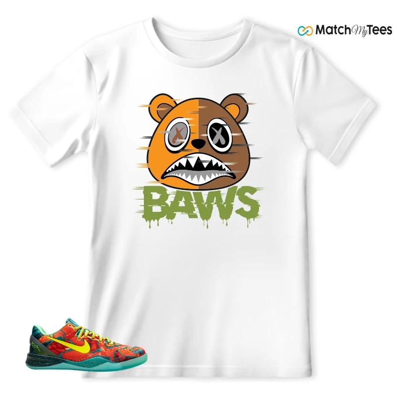 NIKE KOBE 8 PROTRO WHAT THE (2025) SNEAKER Matching Tees t-shirt