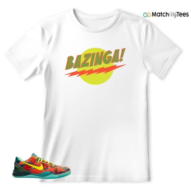 NIKE KOBE 8 PROTRO WHAT THE (2025) SNEAKER Matching Tees t-shirt