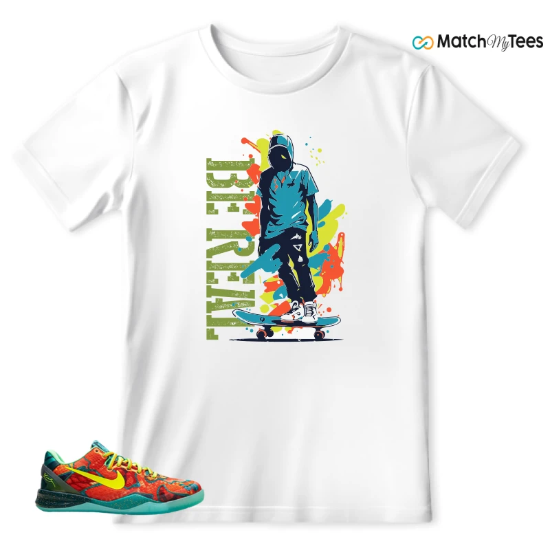NIKE KOBE 8 PROTRO WHAT THE (2025) SNEAKER Matching Tees t-shirt