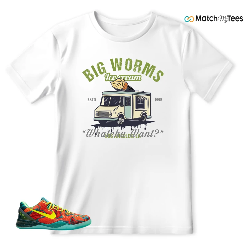 NIKE KOBE 8 PROTRO WHAT THE (2025) SNEAKER Matching Tees t-shirt