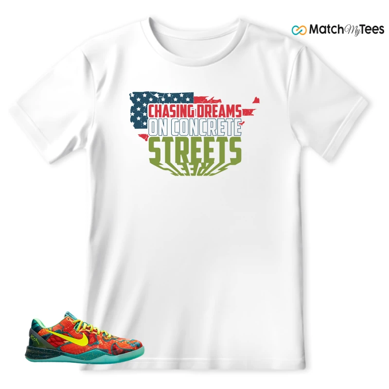 NIKE KOBE 8 PROTRO WHAT THE (2025) SNEAKER Matching Tees t-shirt