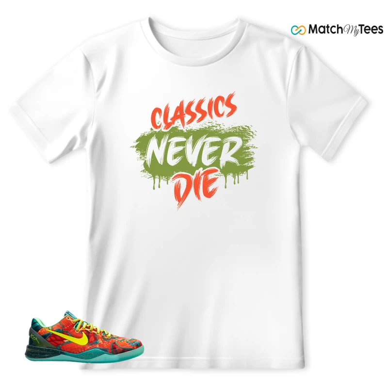 NIKE KOBE 8 PROTRO WHAT THE (2025) SNEAKER Matching Tees t-shirt