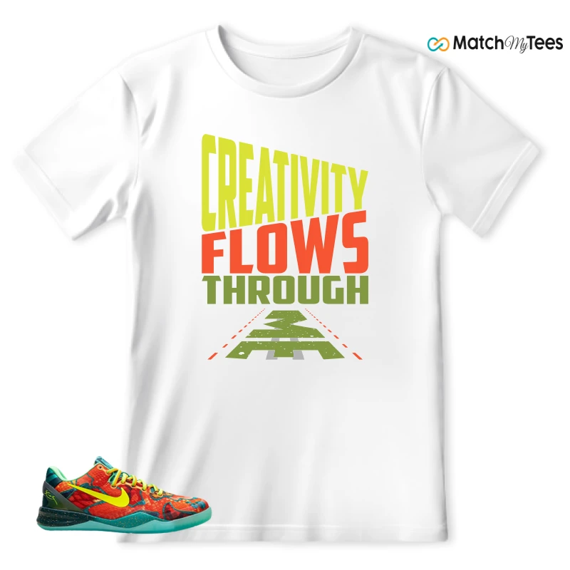 NIKE KOBE 8 PROTRO WHAT THE (2025) SNEAKER Matching Tees t-shirt