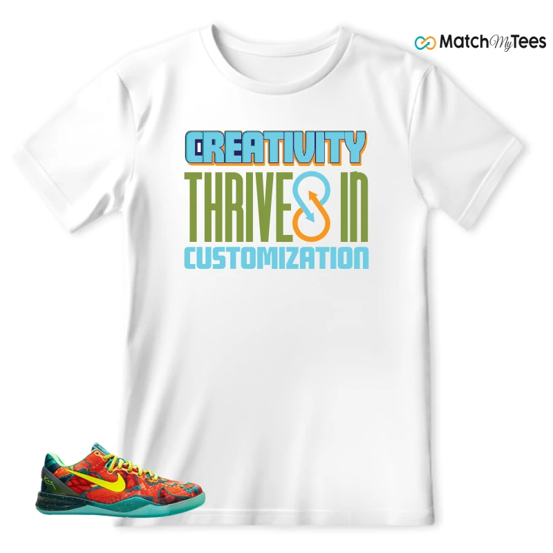 NIKE KOBE 8 PROTRO WHAT THE (2025) SNEAKER Matching Tees t-shirt