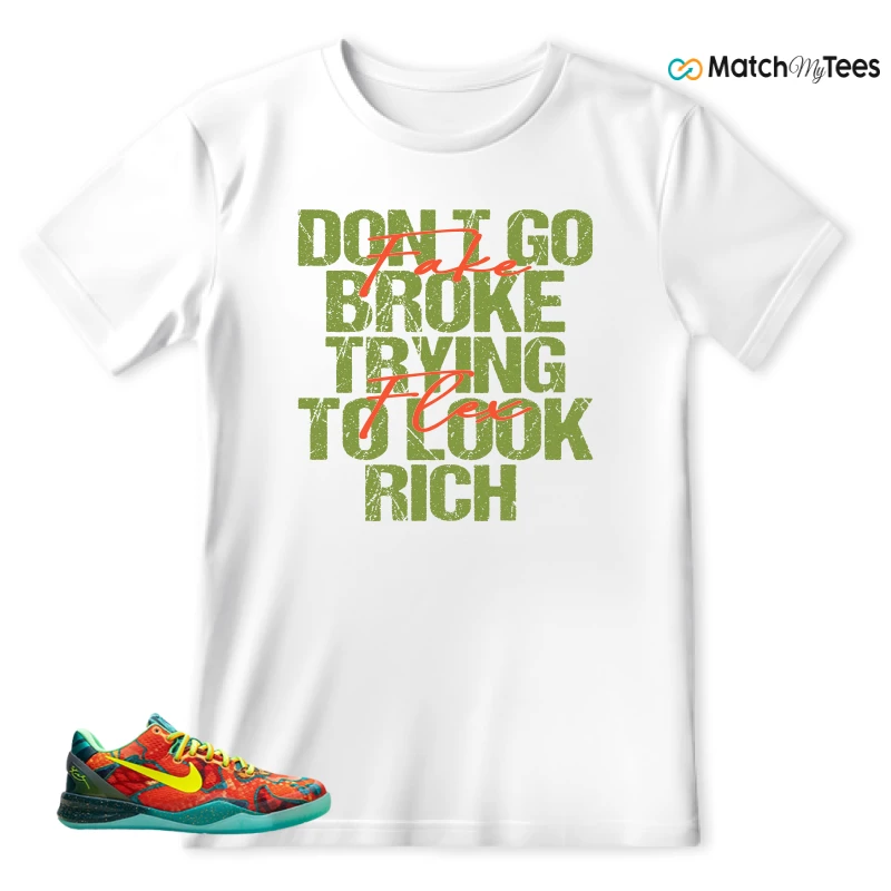 NIKE KOBE 8 PROTRO WHAT THE (2025) SNEAKER Matching Tees t-shirt