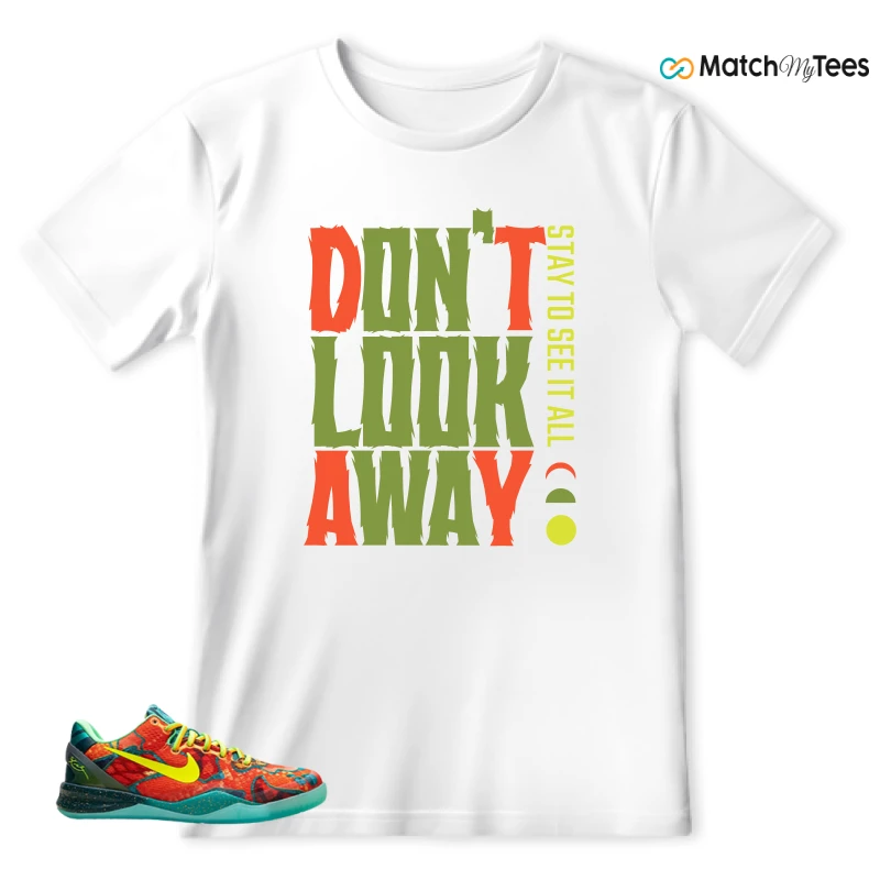 NIKE KOBE 8 PROTRO WHAT THE (2025) SNEAKER Matching Tees t-shirt