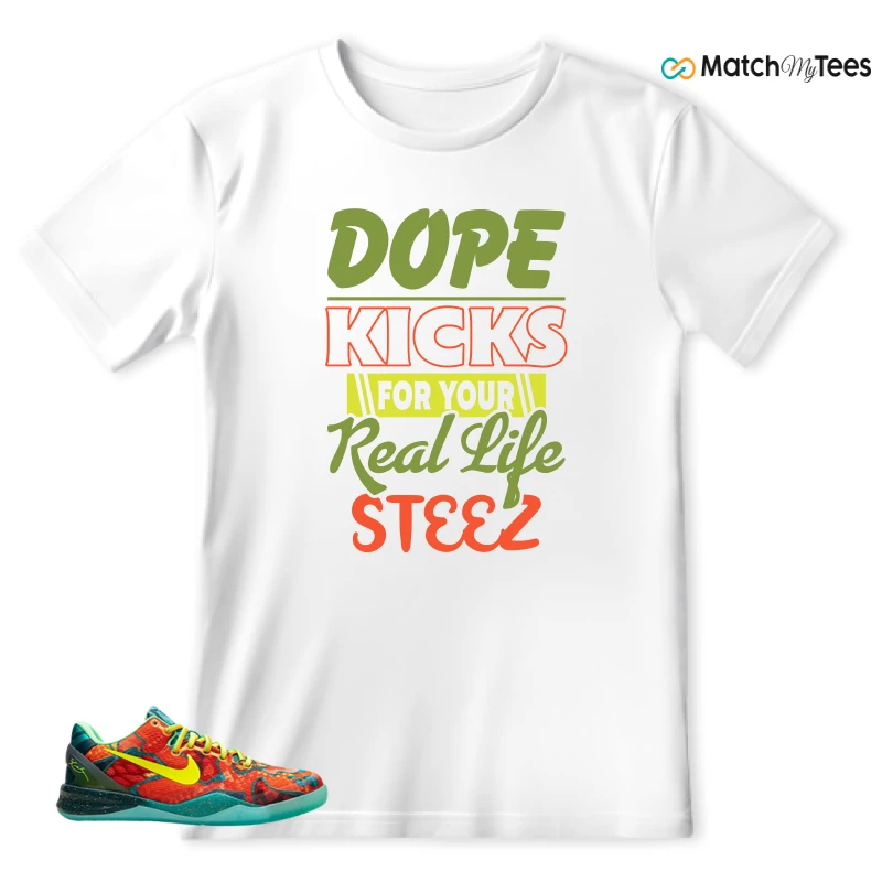 NIKE KOBE 8 PROTRO WHAT THE (2025) SNEAKER Matching Tees t-shirt