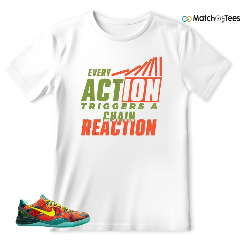 NIKE KOBE 8 PROTRO WHAT THE (2025) SNEAKER Matching Tees t-shirt