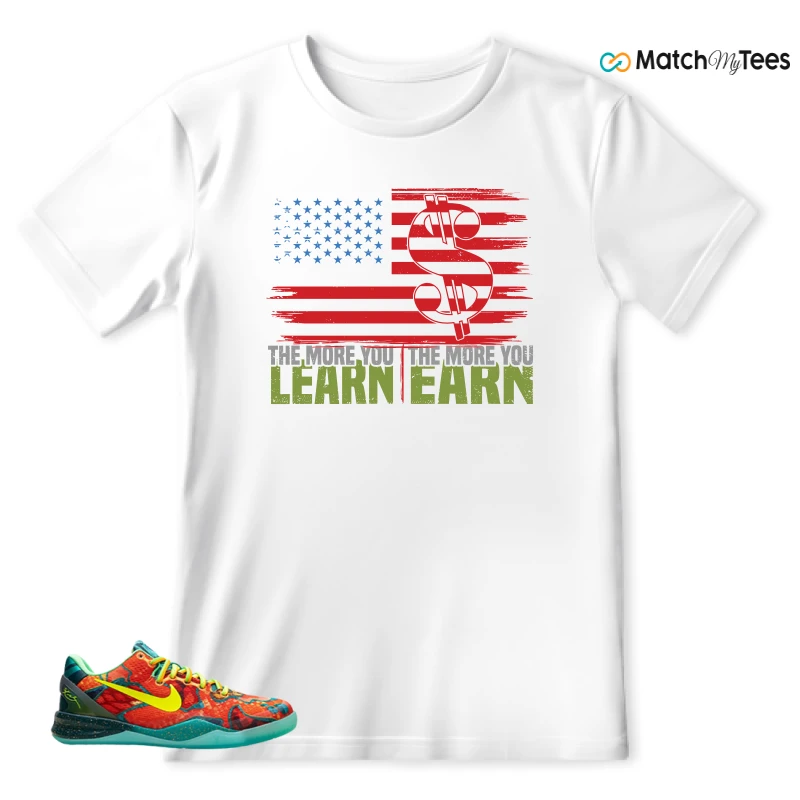 NIKE KOBE 8 PROTRO WHAT THE (2025) SNEAKER Matching Tees t-shirt