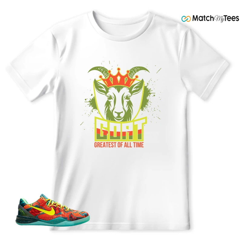 NIKE KOBE 8 PROTRO WHAT THE (2025) SNEAKER Matching Tees t-shirt