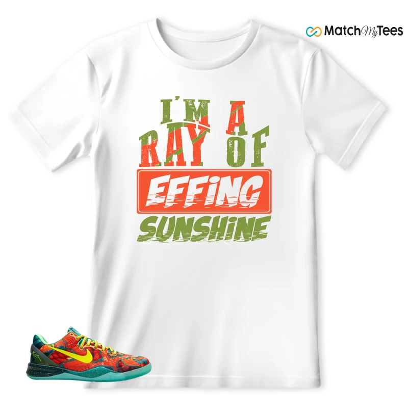 NIKE KOBE 8 PROTRO WHAT THE (2025) SNEAKER Matching Tees t-shirt
