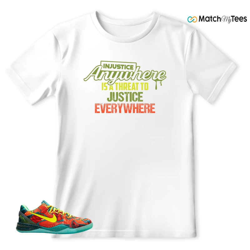 NIKE KOBE 8 PROTRO WHAT THE (2025) SNEAKER Matching Tees t-shirt