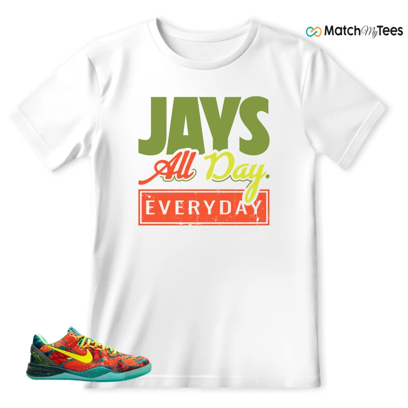 NIKE KOBE 8 PROTRO WHAT THE (2025) SNEAKER Matching Tees t-shirt