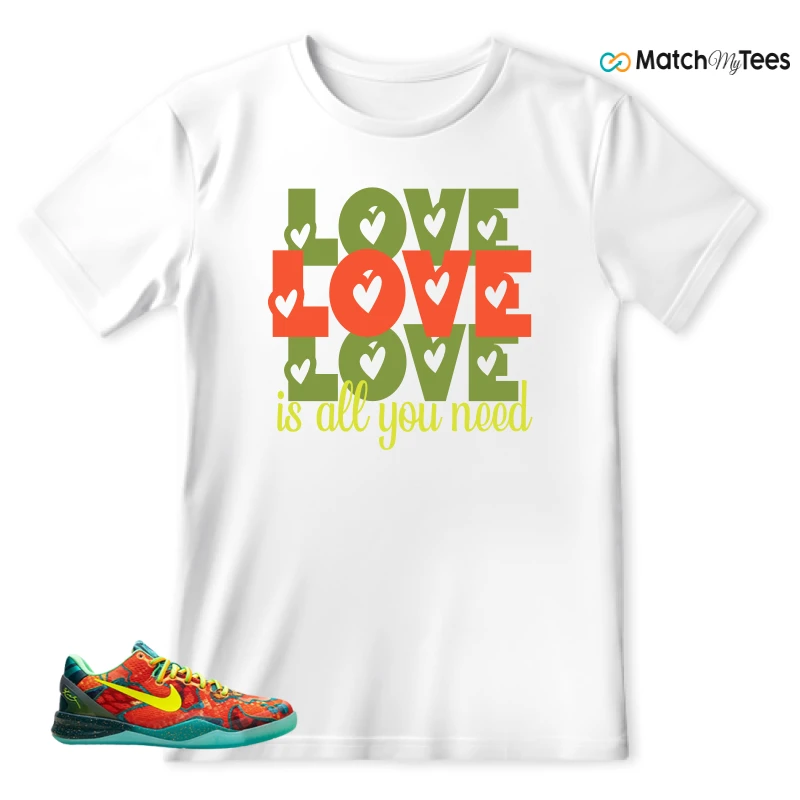 NIKE KOBE 8 PROTRO WHAT THE (2025) SNEAKER/MULTI-COLOR/MULTI-COLOR-MULTI-COLOR matching T-shirt