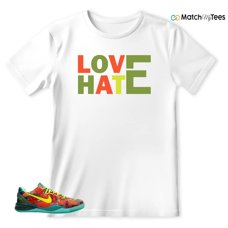 NIKE KOBE 8 PROTRO WHAT THE (2025) SNEAKER Matching Tees t-shirt