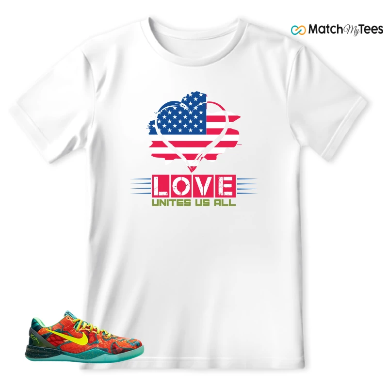 NIKE KOBE 8 PROTRO WHAT THE (2025) SNEAKER Matching Tees t-shirt
