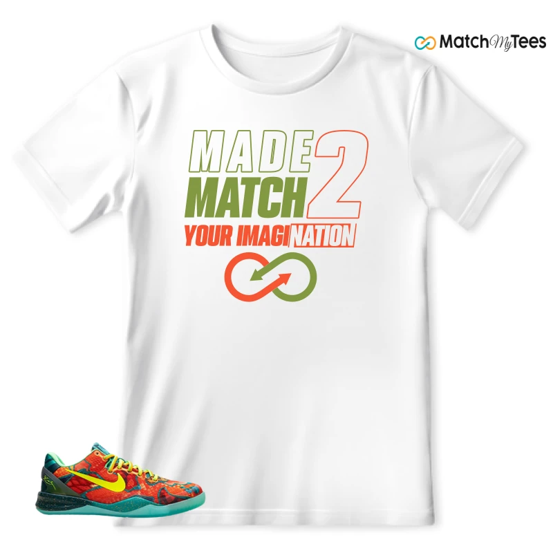 NIKE KOBE 8 PROTRO WHAT THE (2025) SNEAKER Matching Tees t-shirt