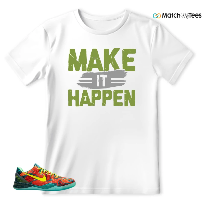 NIKE KOBE 8 PROTRO WHAT THE (2025) SNEAKER Matching Tees t-shirt