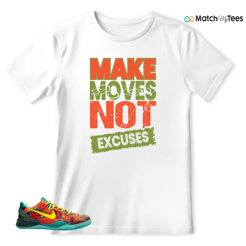 NIKE KOBE 8 PROTRO WHAT THE (2025) SNEAKER Matching Tees t-shirt