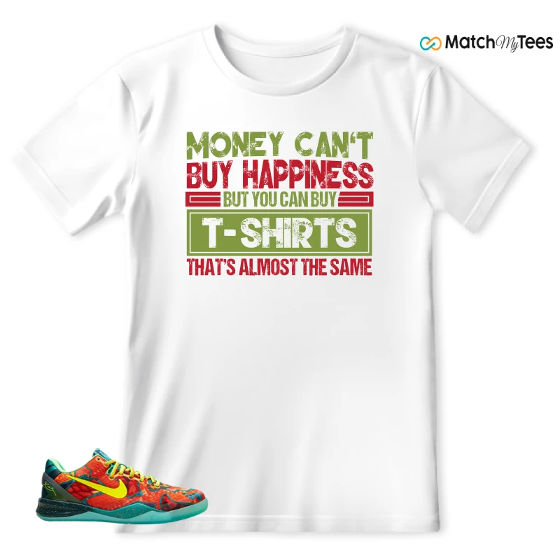 NIKE KOBE 8 PROTRO WHAT THE (2025) SNEAKER Matching Tees t-shirt