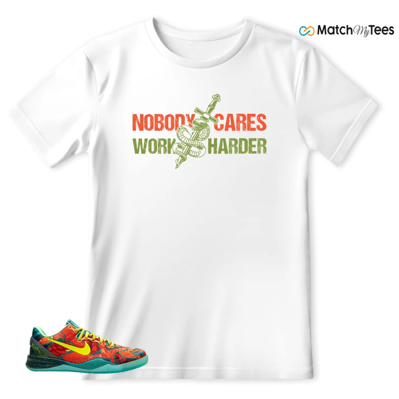 NIKE KOBE 8 PROTRO WHAT THE (2025) SNEAKER Matching Tees t-shirt