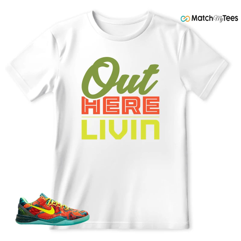 NIKE KOBE 8 PROTRO WHAT THE (2025) SNEAKER Matching Tees t-shirt