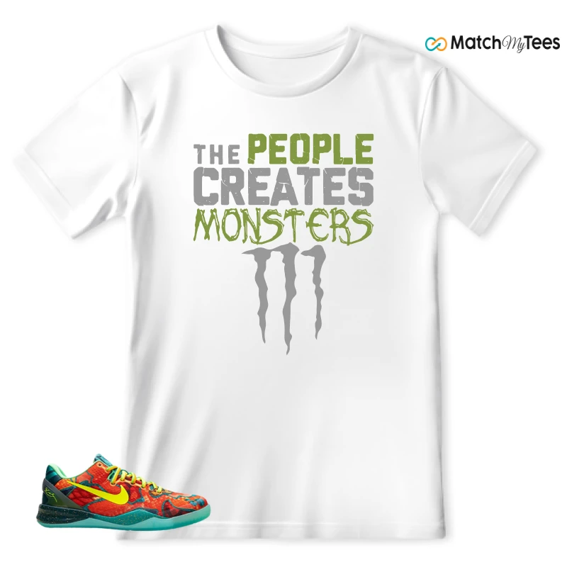 NIKE KOBE 8 PROTRO WHAT THE (2025) SNEAKER Matching Tees t-shirt