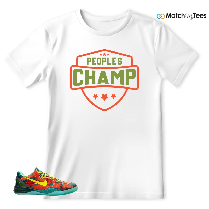 NIKE KOBE 8 PROTRO WHAT THE (2025) SNEAKER Matching Tees t-shirt