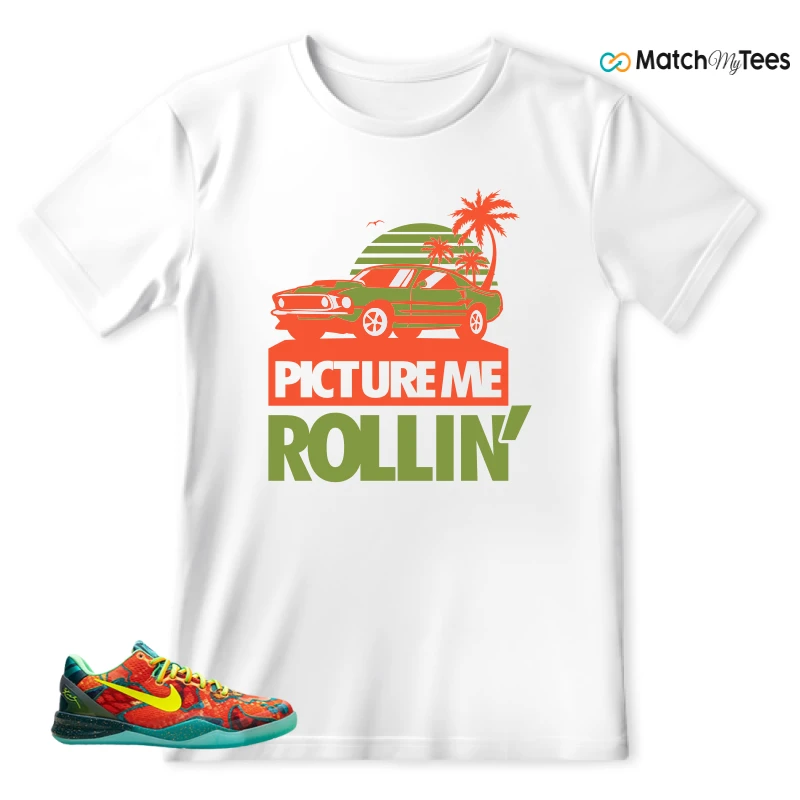 NIKE KOBE 8 PROTRO WHAT THE (2025) SNEAKER Matching Tees t-shirt