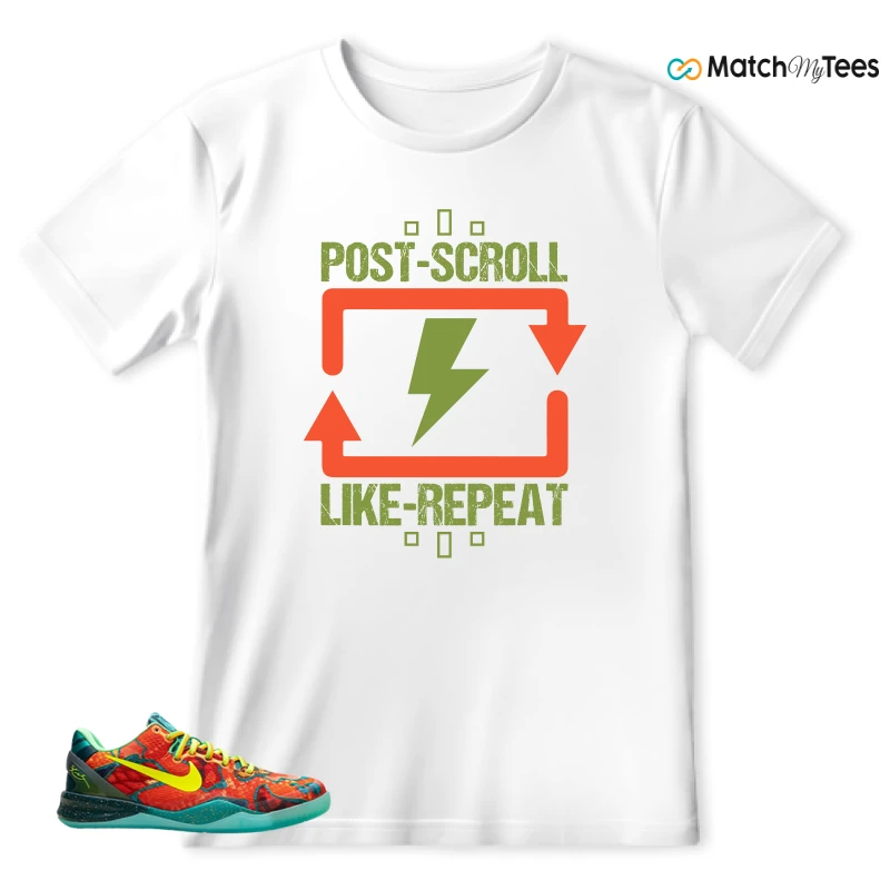 NIKE KOBE 8 PROTRO WHAT THE (2025) SNEAKER Matching Tees t-shirt