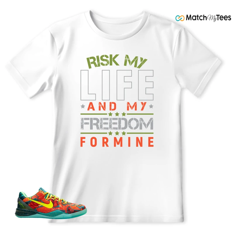 NIKE KOBE 8 PROTRO WHAT THE (2025) SNEAKER Matching Tees t-shirt