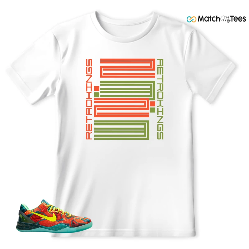 NIKE KOBE 8 PROTRO WHAT THE (2025) SNEAKER Matching Tees t-shirt