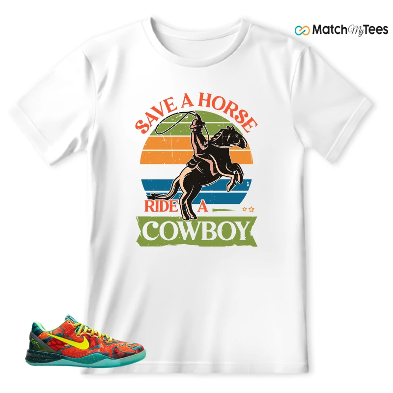 NIKE KOBE 8 PROTRO WHAT THE (2025) SNEAKER Matching Tees t-shirt