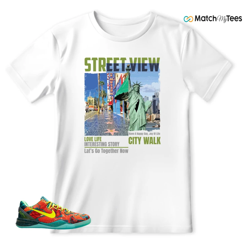 NIKE KOBE 8 PROTRO WHAT THE (2025) SNEAKER Matching Tees t-shirt