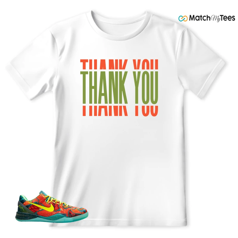 NIKE KOBE 8 PROTRO WHAT THE (2025) SNEAKER Matching Tees t-shirt