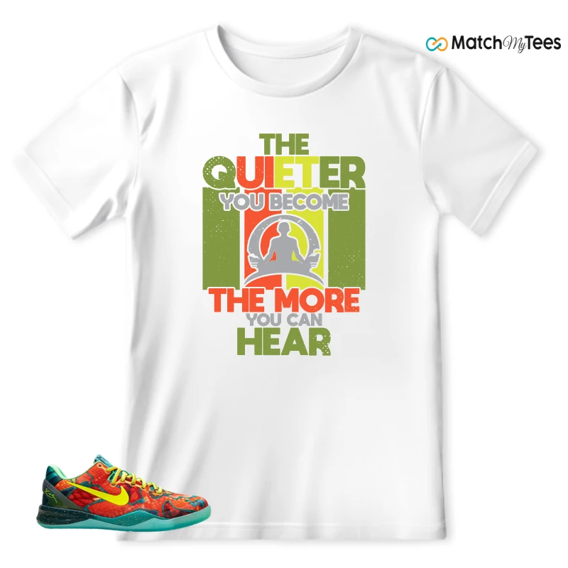 NIKE KOBE 8 PROTRO WHAT THE (2025) SNEAKER Matching Tees t-shirt