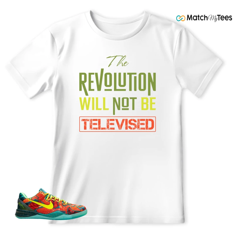 NIKE KOBE 8 PROTRO WHAT THE (2025) SNEAKER Matching Tees t-shirt