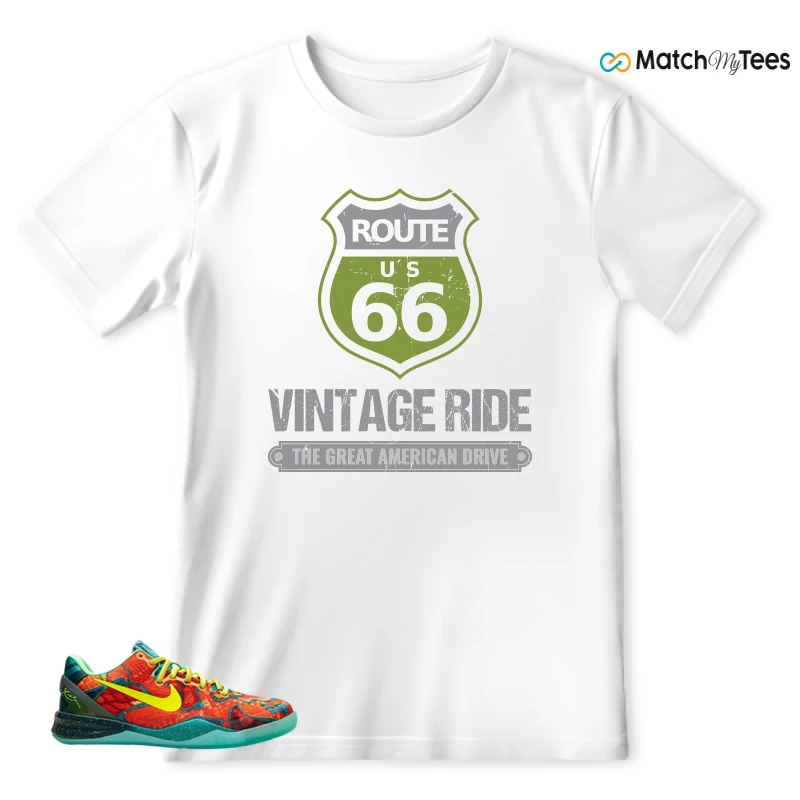 NIKE KOBE 8 PROTRO WHAT THE (2025) SNEAKER Matching Tees t-shirt