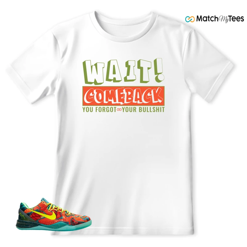 NIKE KOBE 8 PROTRO WHAT THE (2025) SNEAKER Matching Tees t-shirt