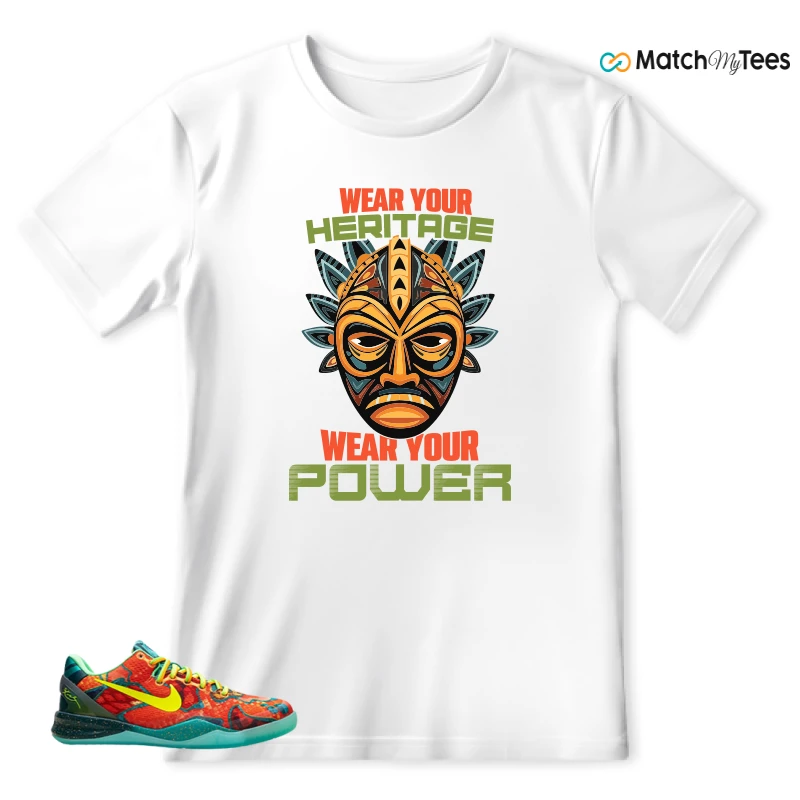 NIKE KOBE 8 PROTRO WHAT THE (2025) SNEAKER Matching Tees t-shirt