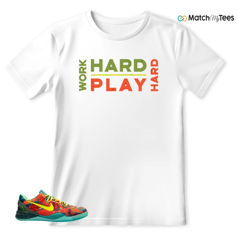 NIKE KOBE 8 PROTRO WHAT THE (2025) SNEAKER Matching Tees t-shirt