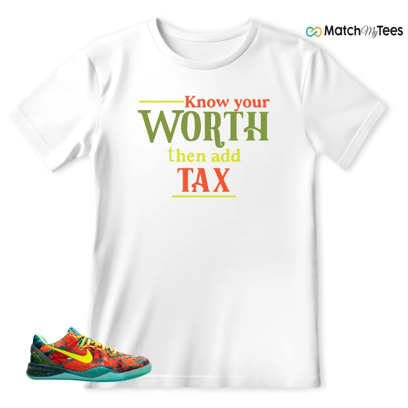 NIKE KOBE 8 PROTRO WHAT THE (2025) SNEAKER Matching Tees t-shirt