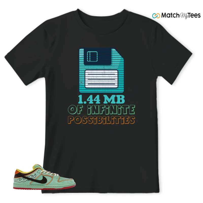 NIKE SB DUNK LOW TOURMALINE SNEAKER Matching Tees t-shirt