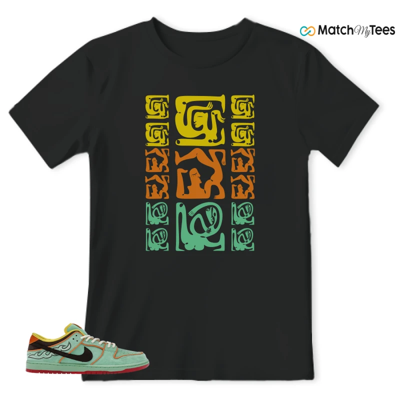 NIKE SB DUNK LOW TOURMALINE SNEAKER Matching Tees t-shirt