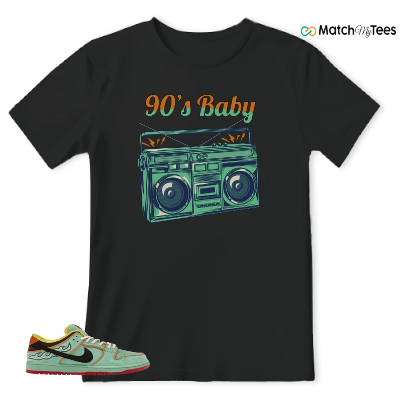 NIKE SB DUNK LOW TOURMALINE SNEAKER Matching Tees t-shirt