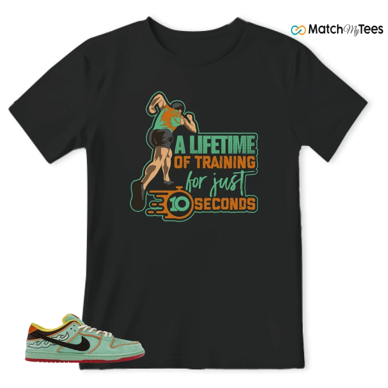 NIKE SB DUNK LOW TOURMALINE SNEAKER Matching Tees t-shirt