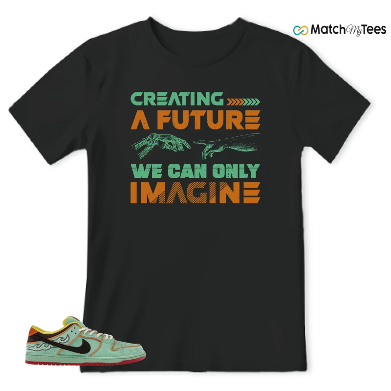 NIKE SB DUNK LOW TOURMALINE SNEAKER Matching Tees t-shirt