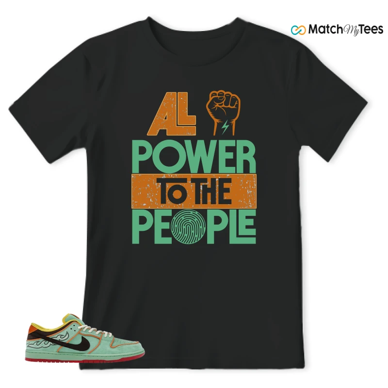 NIKE SB DUNK LOW TOURMALINE SNEAKER Matching Tees t-shirt