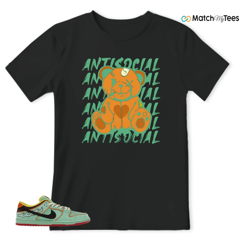 NIKE SB DUNK LOW TOURMALINE SNEAKER Matching Tees t-shirt