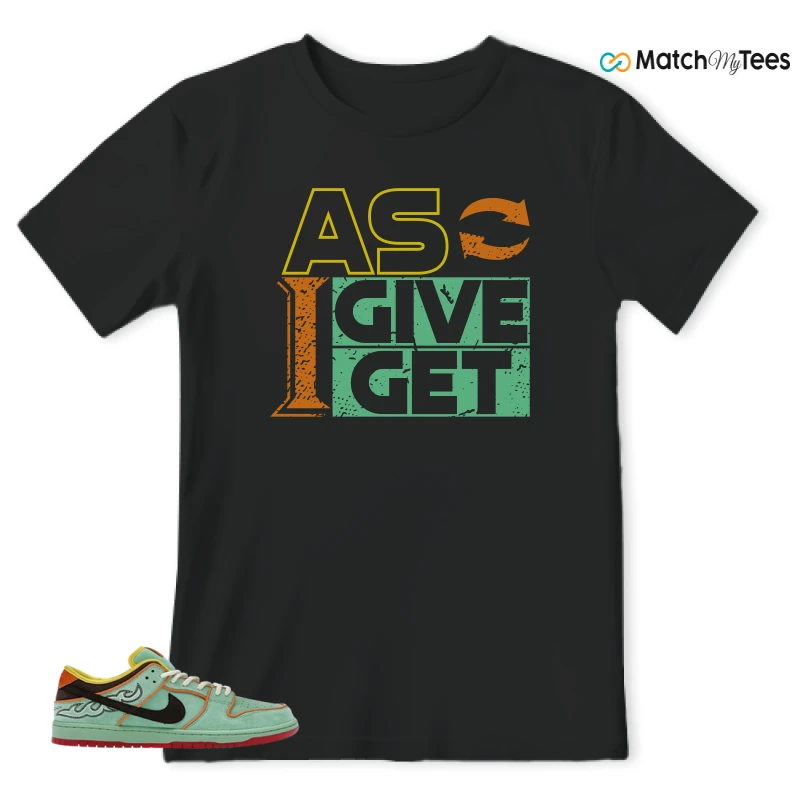 NIKE SB DUNK LOW TOURMALINE SNEAKER Matching Tees t-shirt